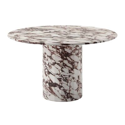 Обеденный стол из мрамора Hathor Marble Dining table Calacatta Viola