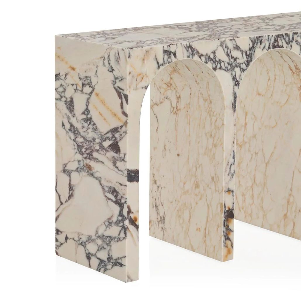 Консоль из мрамора Hathor Marble Console