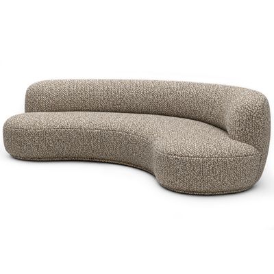 Диван UMA taupe серо-коричневое букле
