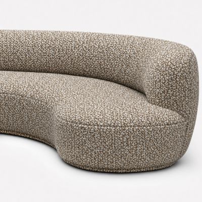 Диван UMA taupe серо-коричневое букле