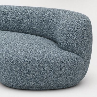 Диван UMA blue голубое букле