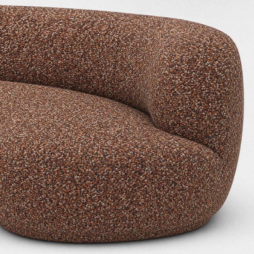 Диван UMA brown коричневое букле