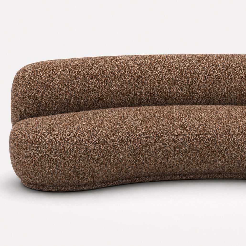 Диван UMA brown коричневое букле