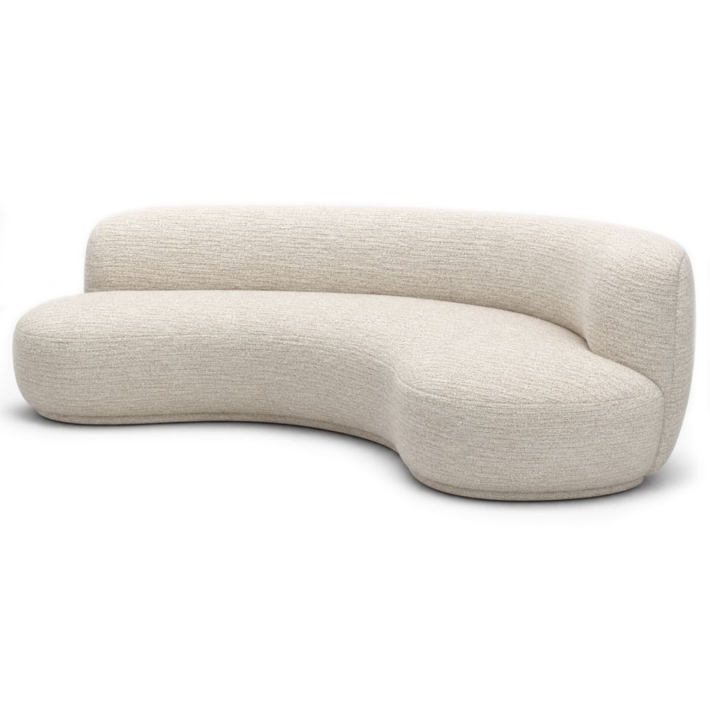 Диван UMA Ivory белое букле