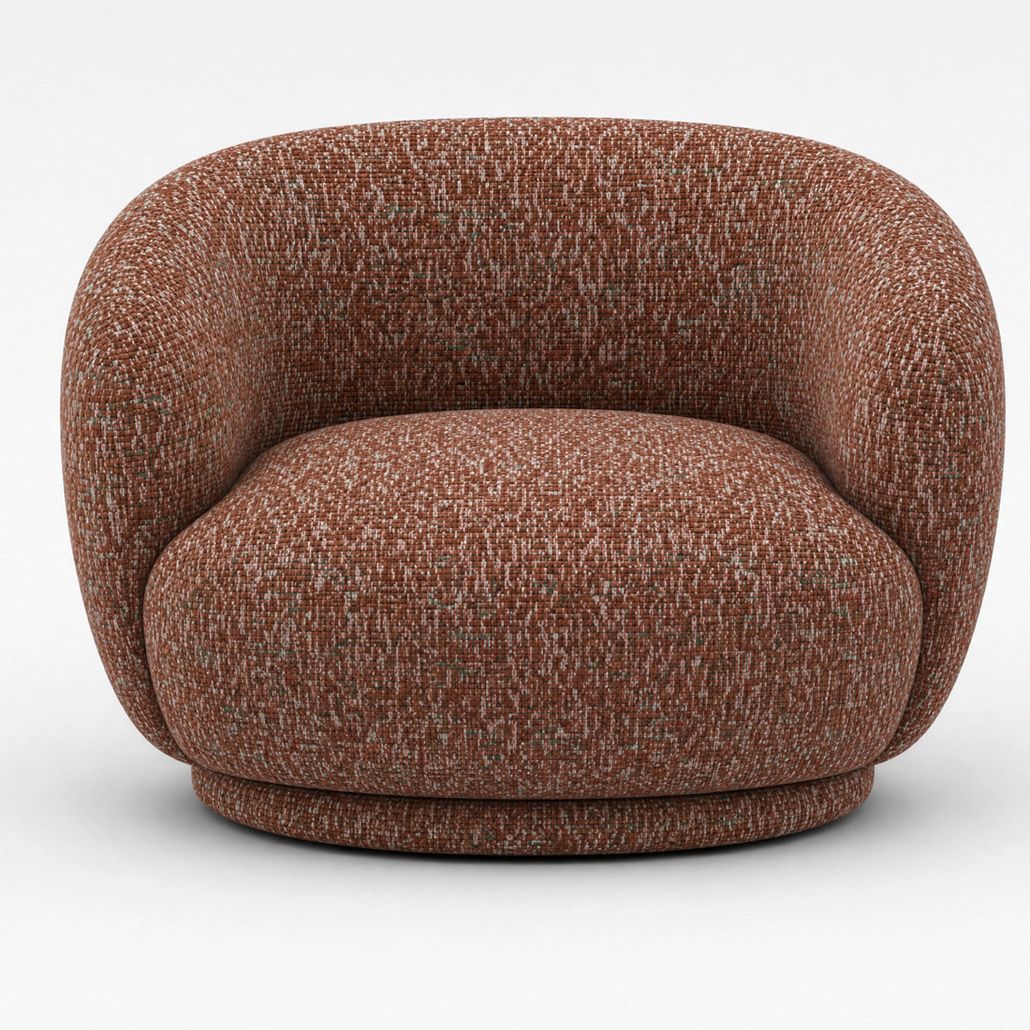 Кресло UMA terracotta букле