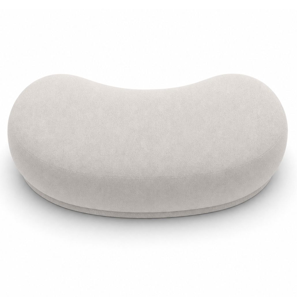 Оттоманка UMA Ivory белое букле