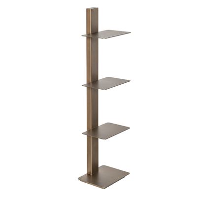 Полка узкая с вертикальной металлической опорой Modernist Design