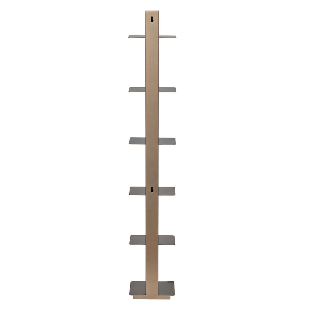 Полка узкая с вертикальной металлической опорой Modernist Design