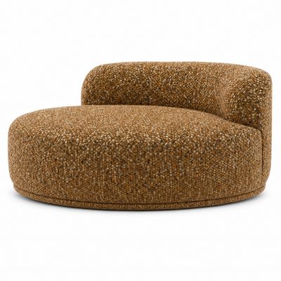 Круглая Кушетка UMA  terracotta букле