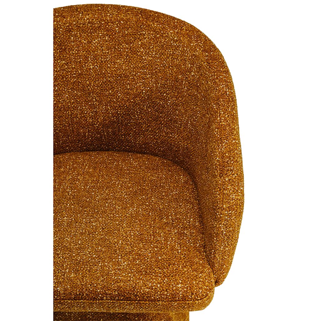 Современный Стул Swivel Chair Терракотовый Букле