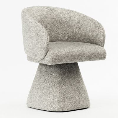 Современный Стул Swivel Chair Серый Букле