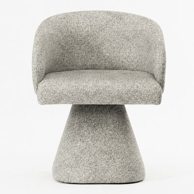 Современный Стул Swivel Chair Серый Букле