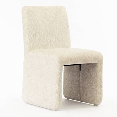 Современный Стул Fully Chair Светло-бежевая Букле