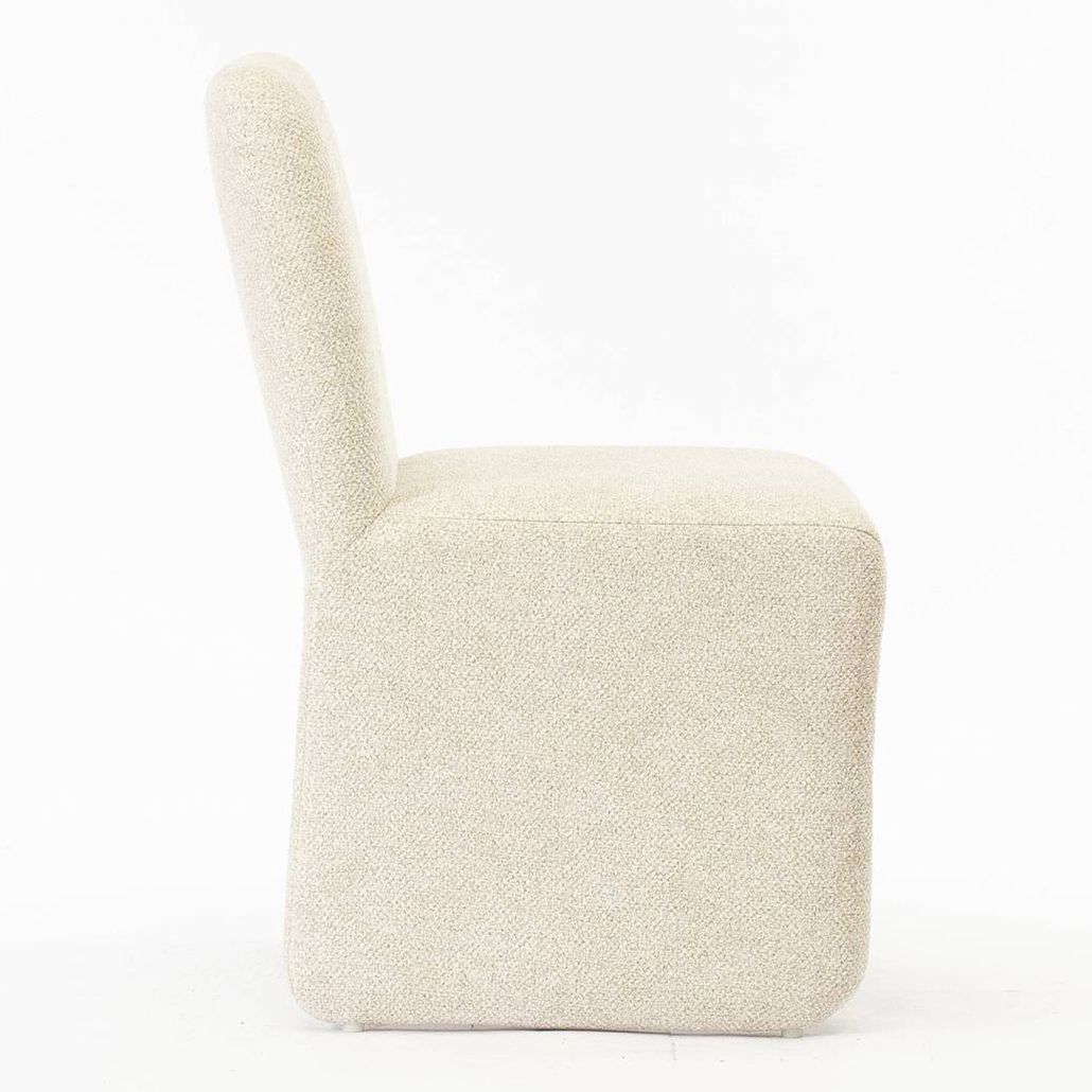 Современный Стул Fully Chair Светло-бежевая Букле