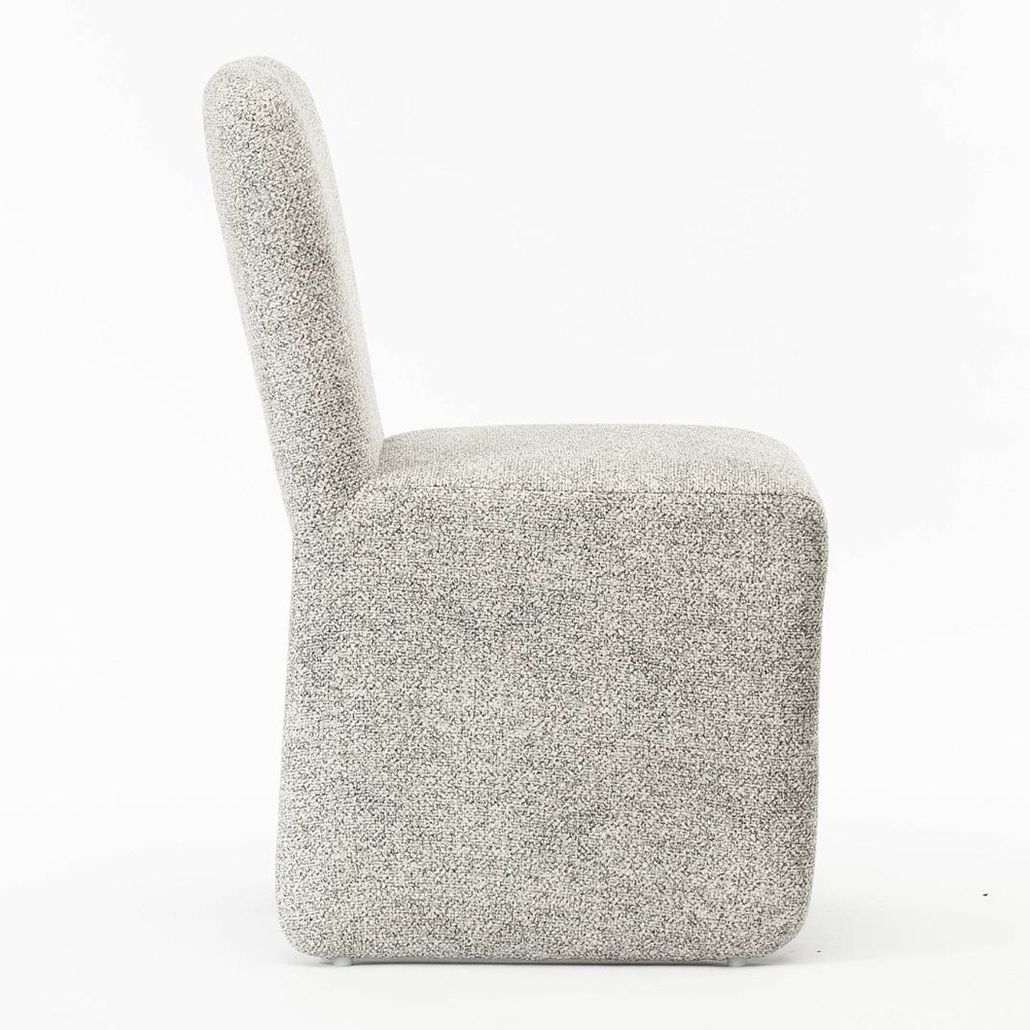 Современный Стул Fully Chair Серый Букле