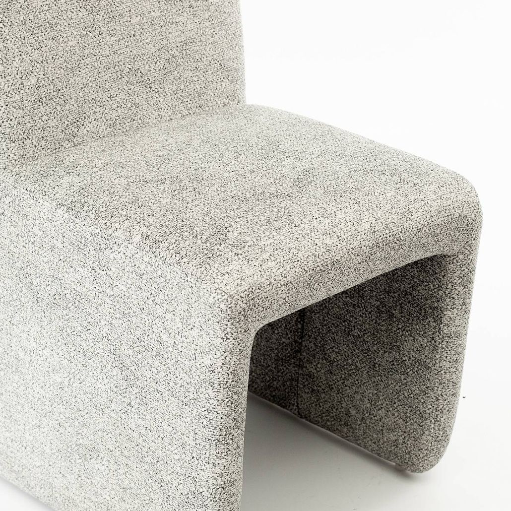 Современный Стул Fully Chair Серый Букле