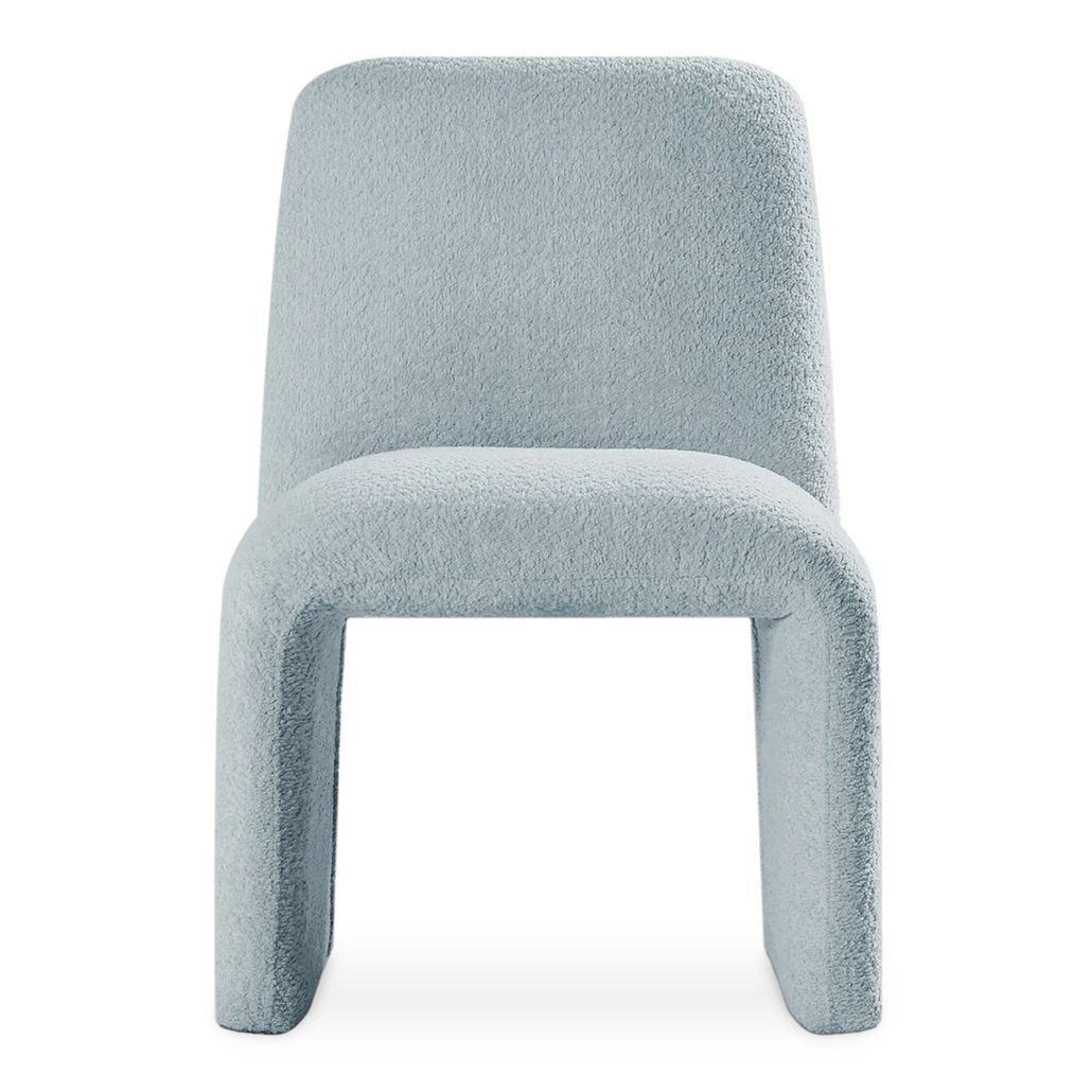 Современный Стул Fully Chair Голубой Букле