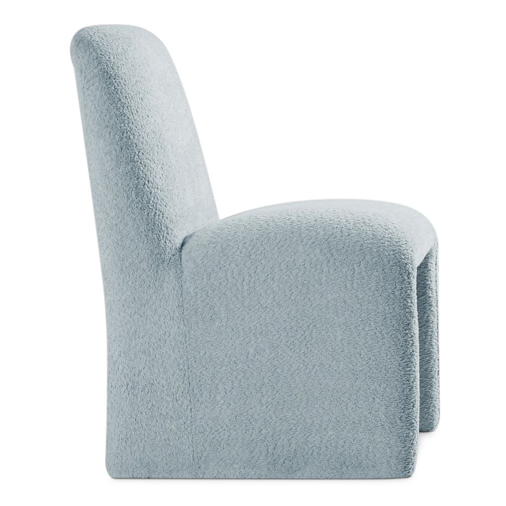 Современный Стул Fully Chair Голубой Букле
