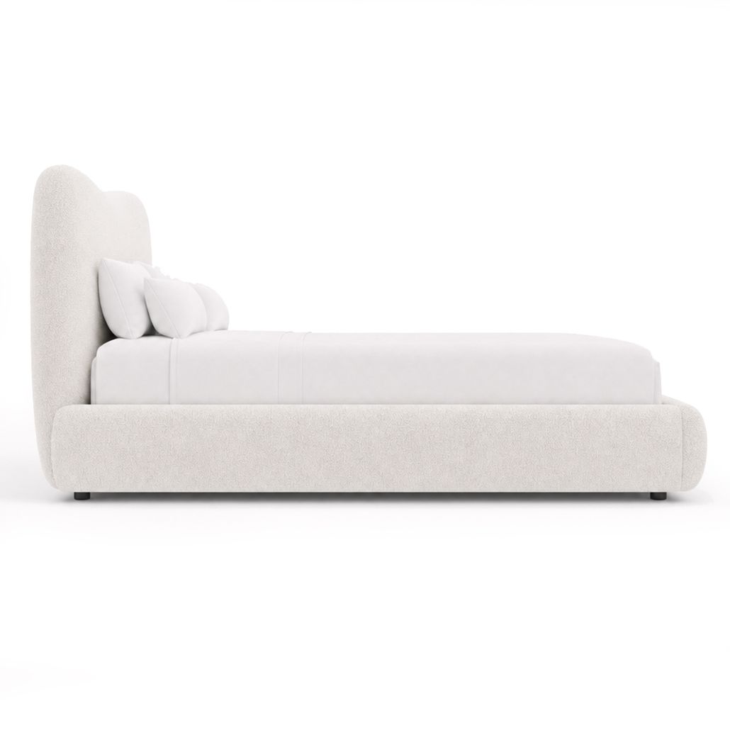 Кровать UMA Ivory белое букле