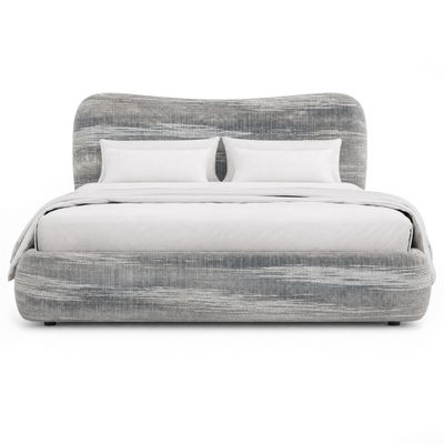 Кровать UMA Grey Серое букле