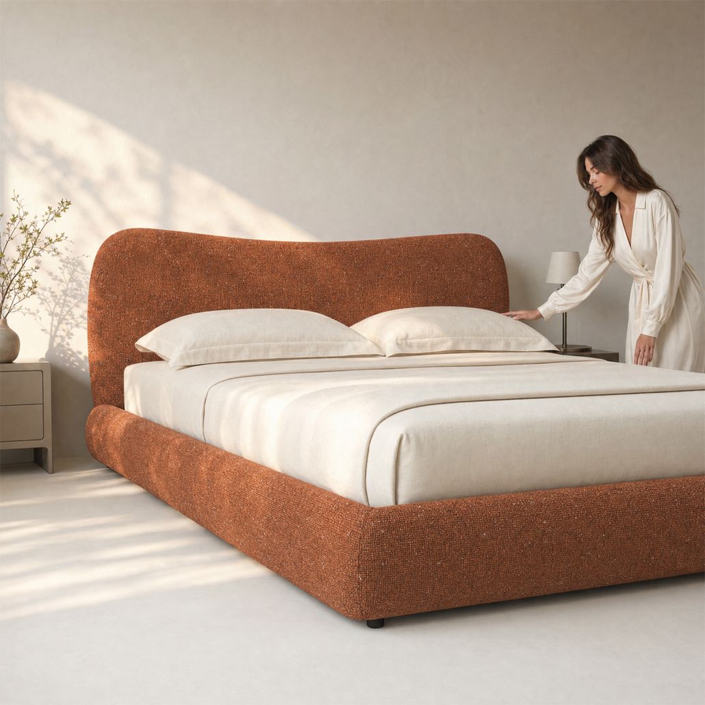 Кровать UMA terracotta букле