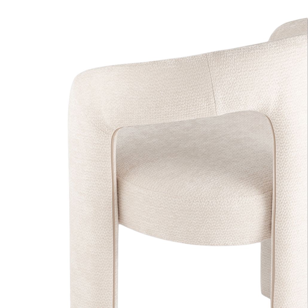 Элегантный Стул Cindy dining chair Молочный