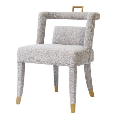 Элегантный Стул Tara dining chair серое букле