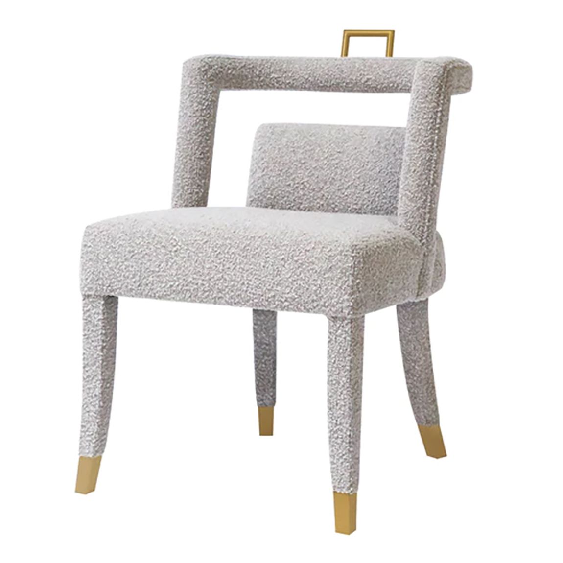 Элегантный Стул Tara dining chair серое букле