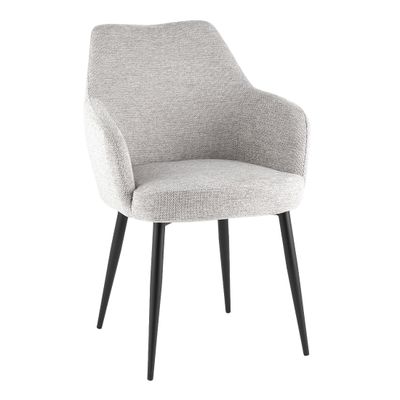 Luke Dining Chair Стул ваби-саби Светло-Серый