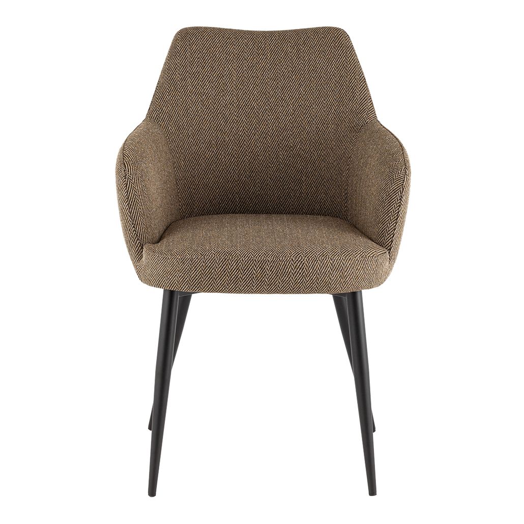Luke Dining Chair Стул ваби-саби Коричневый