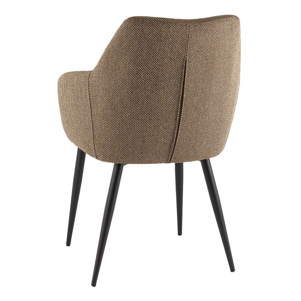 Luke Dining Chair Стул ваби-саби Коричневый