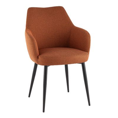 Luke Dining Chair Стул ваби-саби Терракотовый