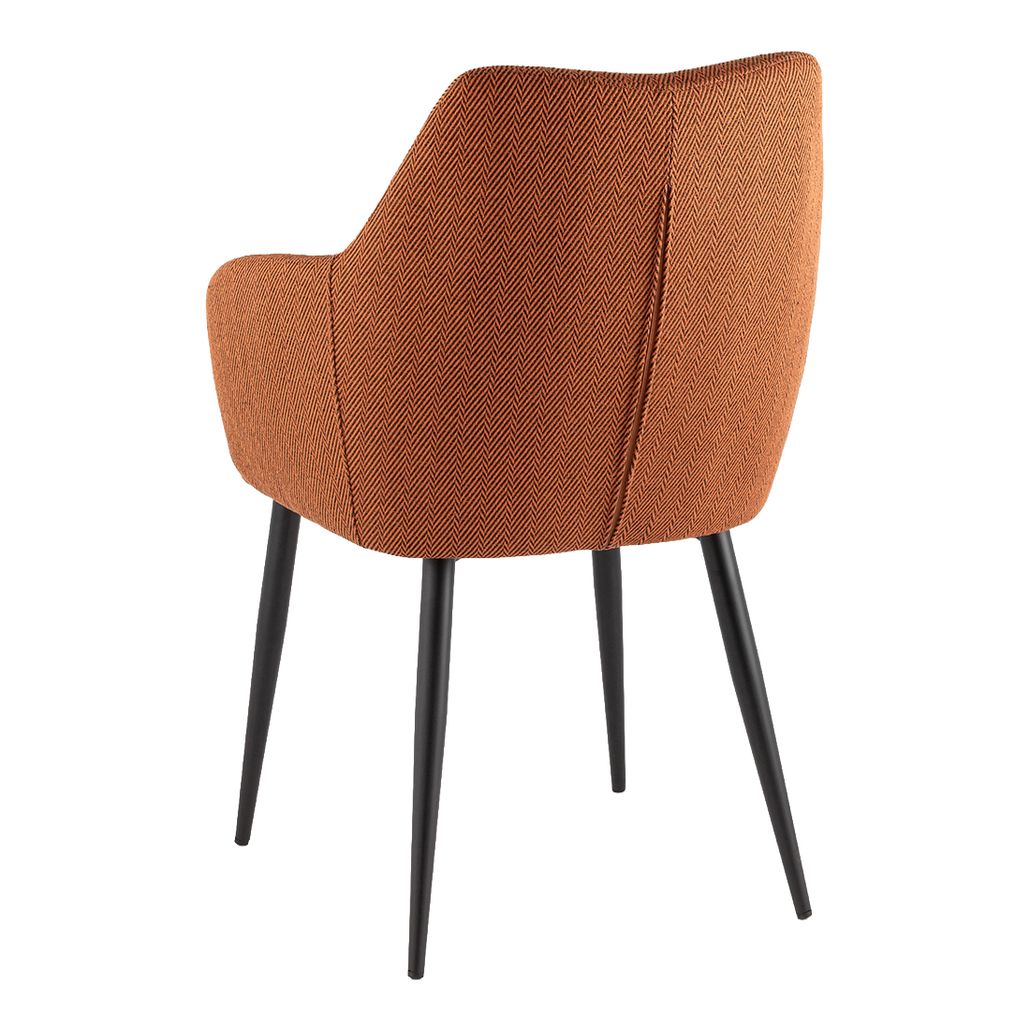 Luke Dining Chair Стул ваби-саби Терракотовый