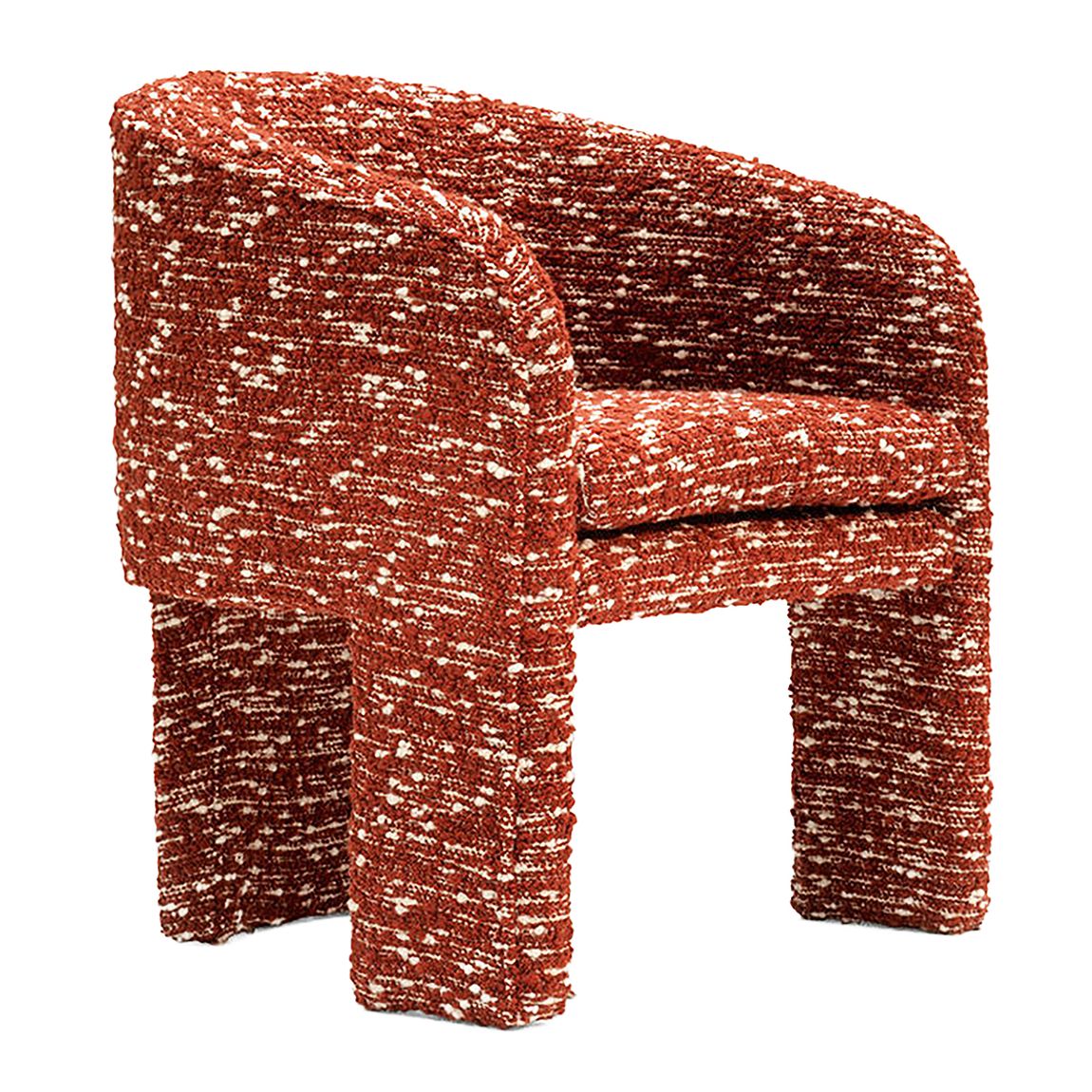 Современный Стул Dango Dining Chair букле паприка