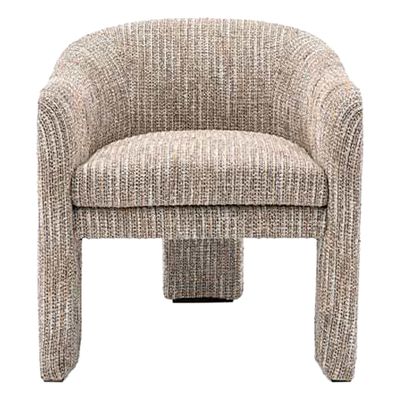 Современный Стул Dango Dining Chair Бежевое букле