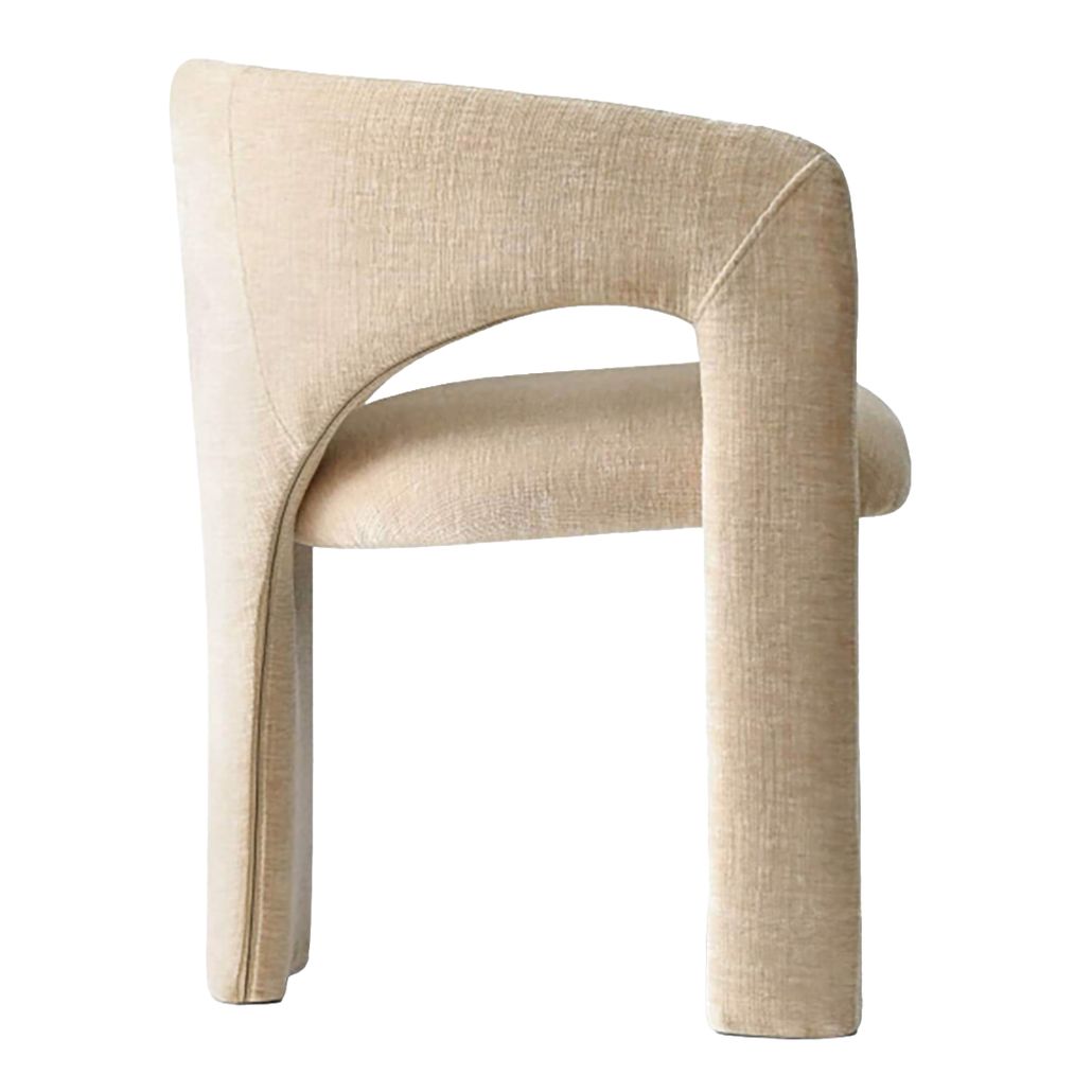 Элегантное полукресло Dining Chair в стиле Джапанди
