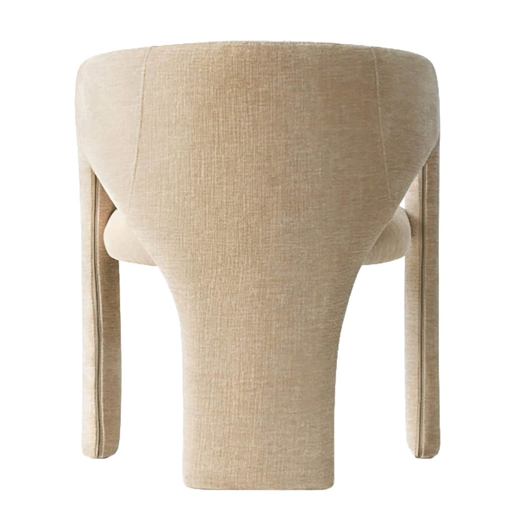 Элегантное полукресло Dining Chair в стиле Джапанди