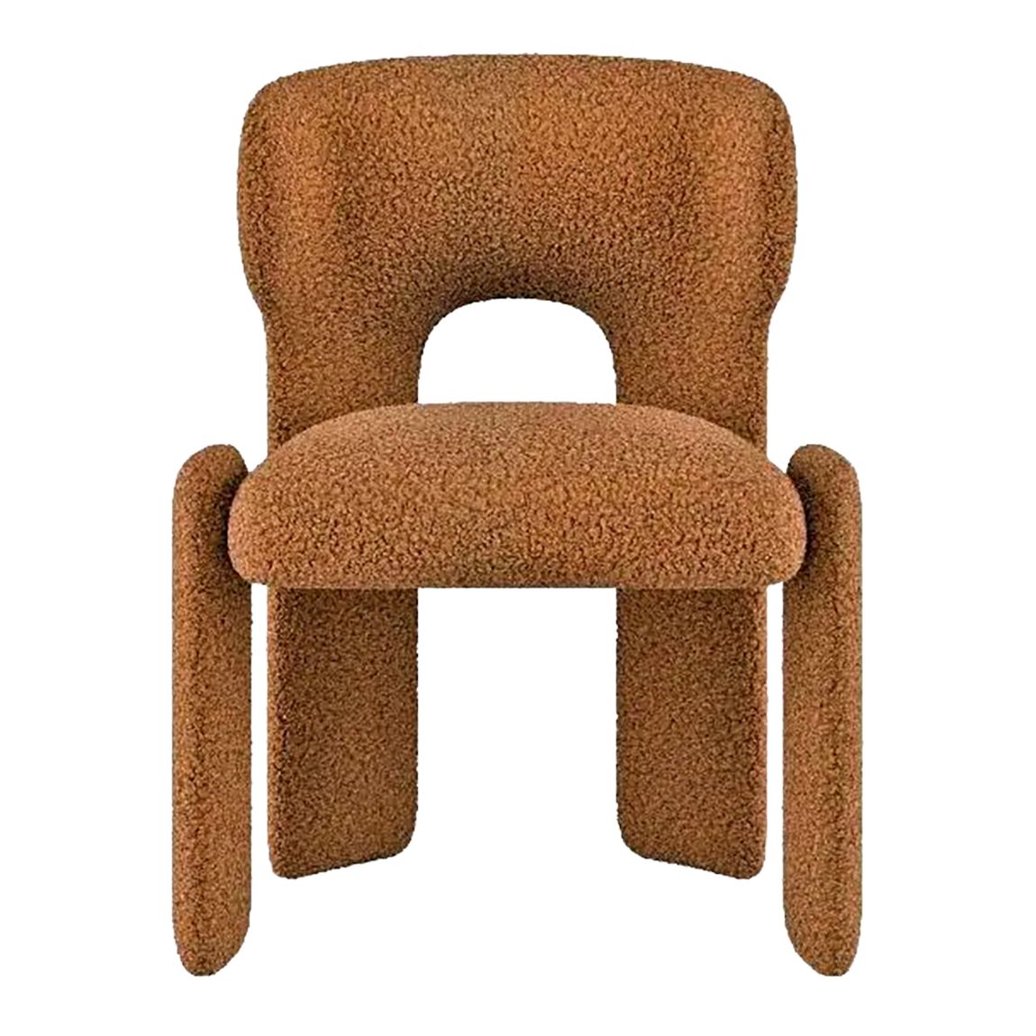 Дизайнерский Стул Bold Japandi Dining Terracotta Chair