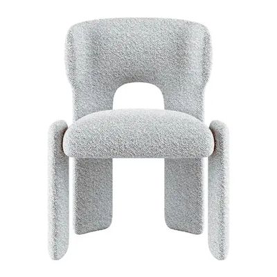 Дизайнерский Стул Bold Japandi Dining Light Blue Chair