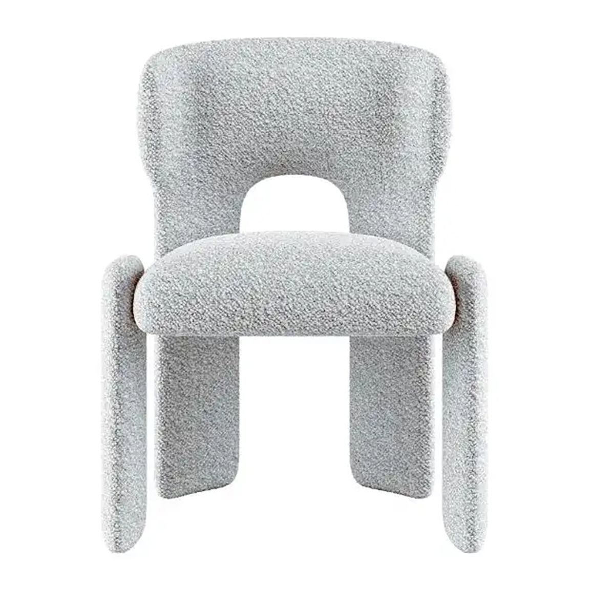 Дизайнерский Стул Bold Japandi Dining Light Blue Chair