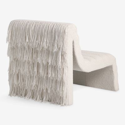 Дизайнерское кресло Leon Accent Chair букле