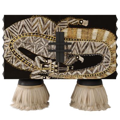 Буфет ZANZIBAR с Crocodile Black
