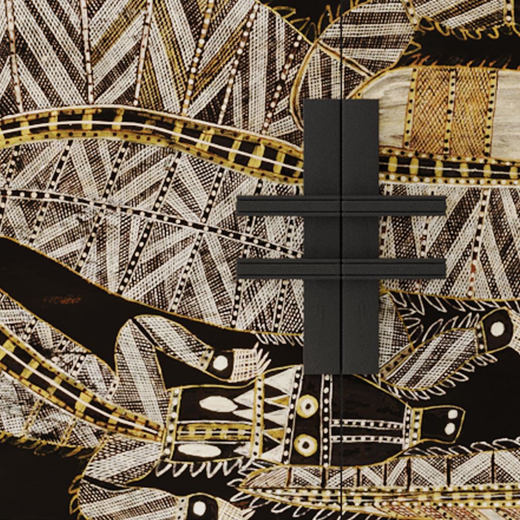 Буфет ZANZIBAR с Crocodile Black