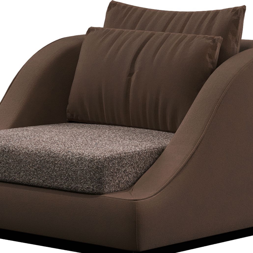 Кресло Barry natural suede Замша
