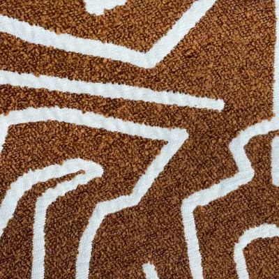 Ткань Букле Zigzag Cinnamon Fabric N 2-1203