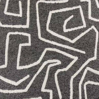 Ткань Букле Zigzag Grey Fabric N 2-2067