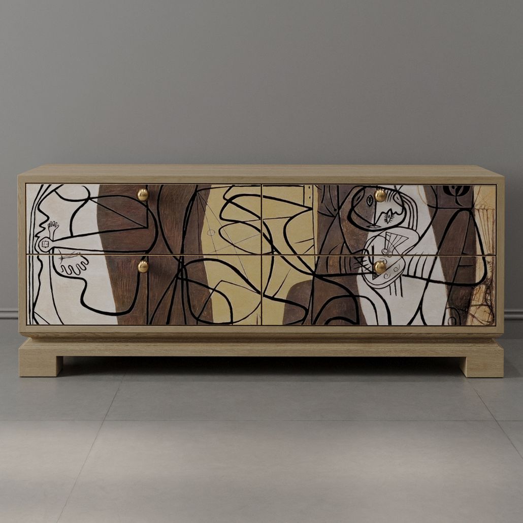 TV-тумба Morfey Artist and Model 4 ящика