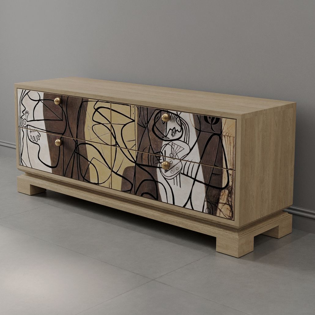 TV-тумба Morfey Artist and Model 4 ящика
