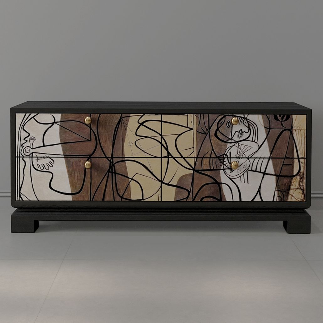 TV-тумба Morfey Artist and Model 4 ящика