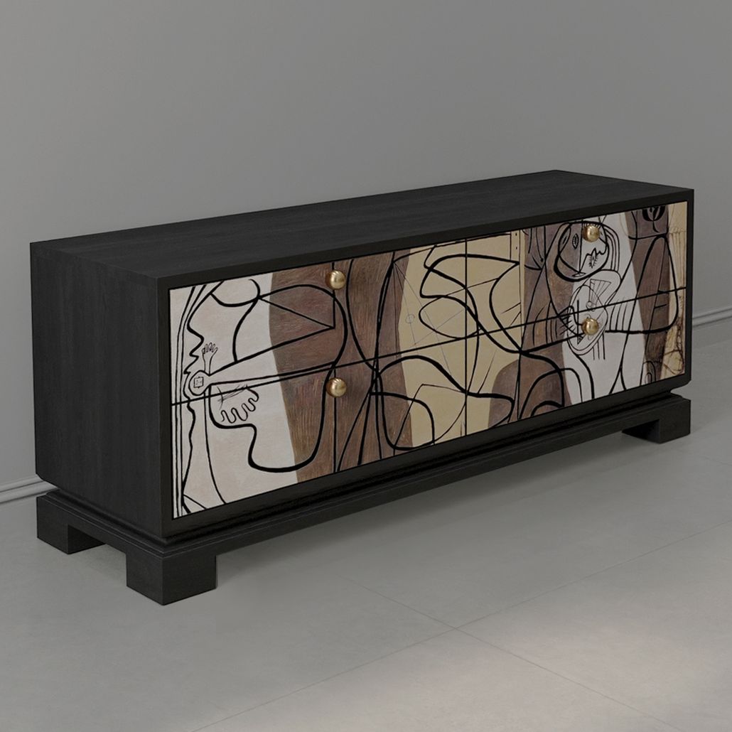 TV-тумба Morfey Artist and Model 4 ящика